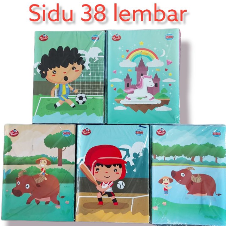 

『MPD』 Buku Tulis Sidu 38 Lembar 1pak isi 10 buku