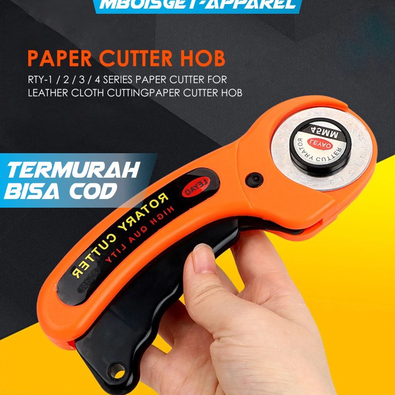

Premium.. MBOISGET - Leyao Cutter Rotary Roller Blade 45mm - SD-100 - Orange 81