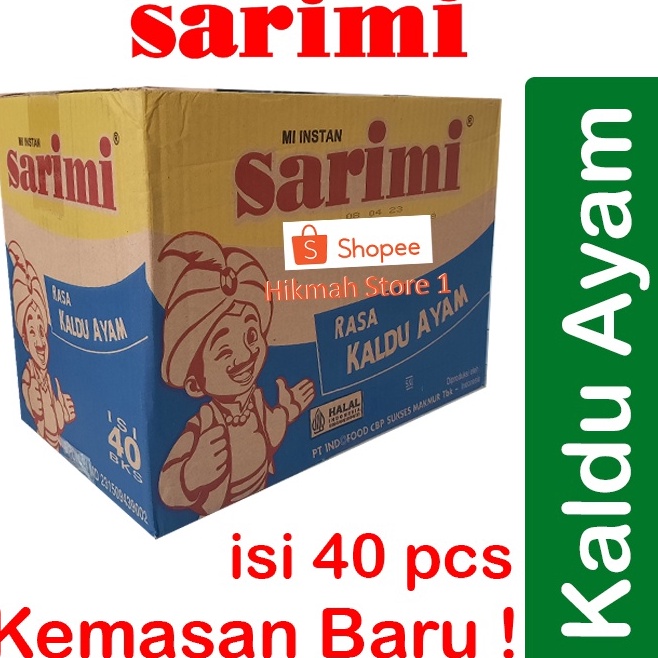 

>D2289) ⭐⭐⭐⭐⭐ MIE TERMURAH SARIMI SARIMIE KALDU AYAM 1 DUS ISI 40 BUNGKUS