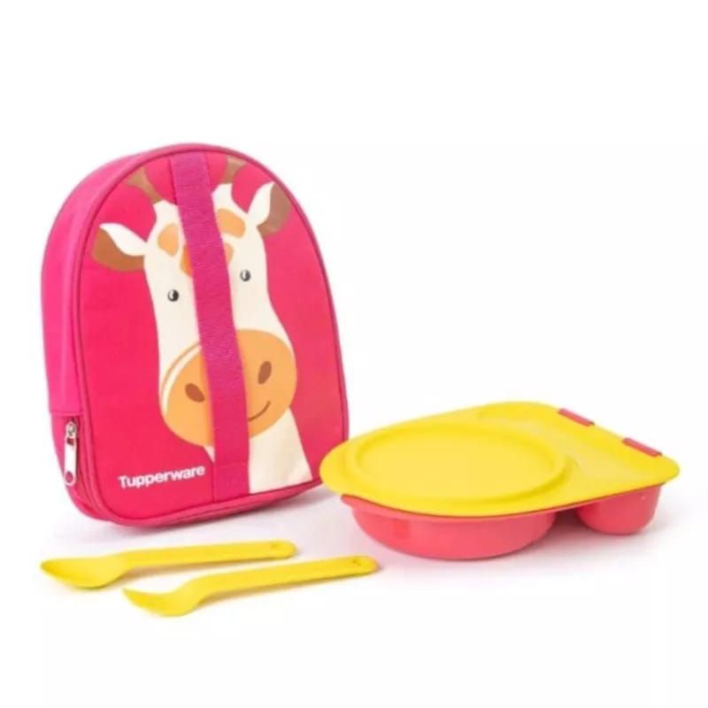 

Tupperware Kiddos Lunch Set Bekal Hijau / Pink