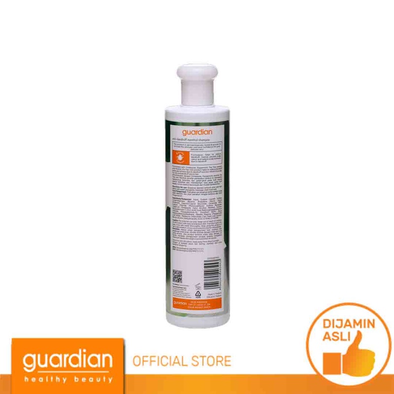 GUARDIAN Antidandruff Menthol Shampoo 350ml