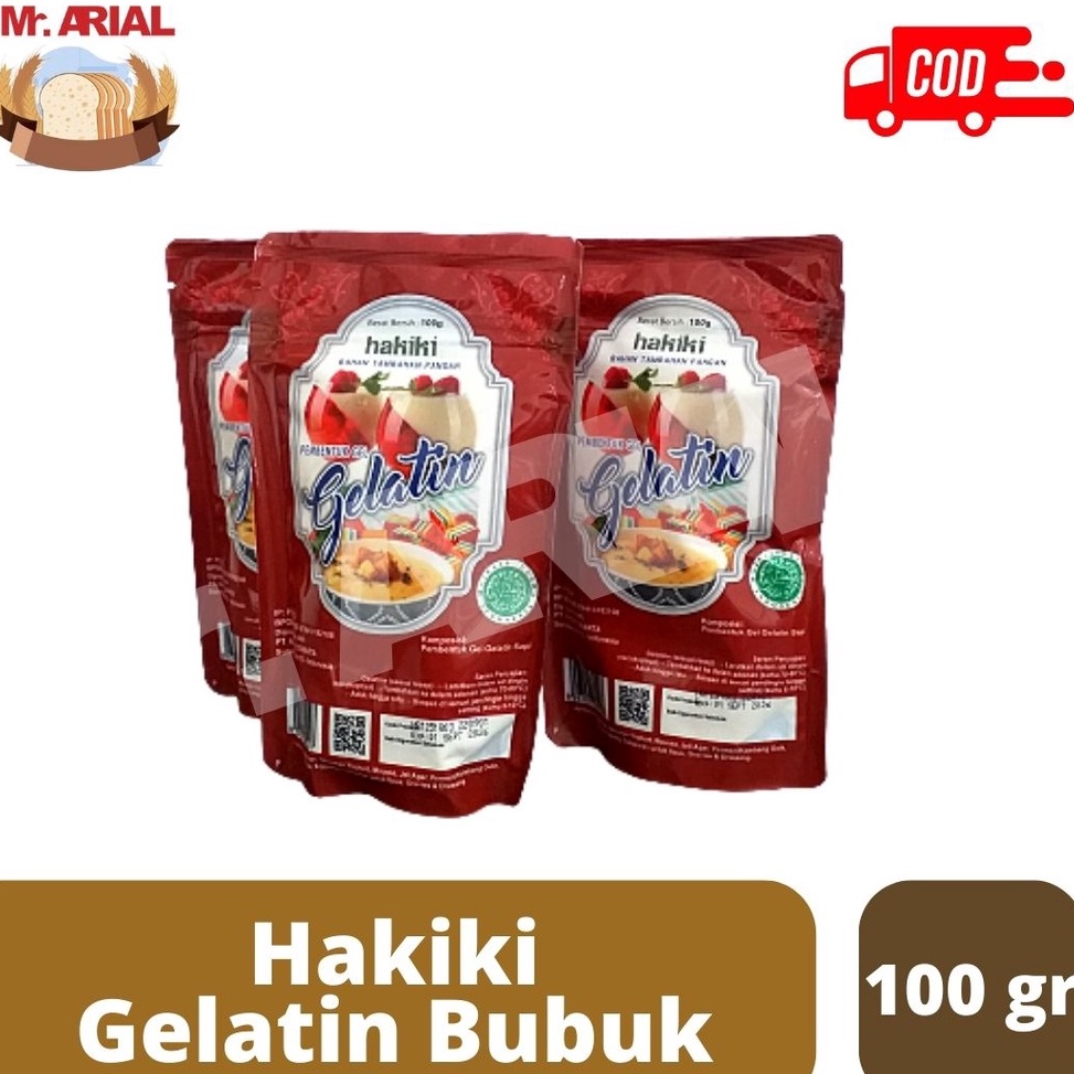 

Harga Termurah.. HAKIKI Gelatin Bubuk / Gelatin Sapi / Gelatin 100 gr Gelatine Powder ESZ