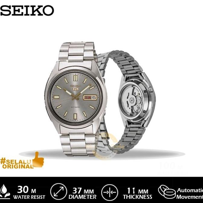 Jam Tangan Pria Seiko 5 Snxs75K1 Snxs75 Bergaransi Resmi 1Thn Flyzzy.Store