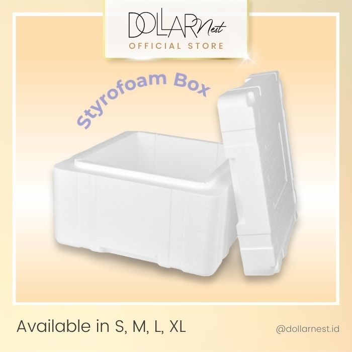 

Terlaris Styrofoam Box (Available In S, M, L, Xl)