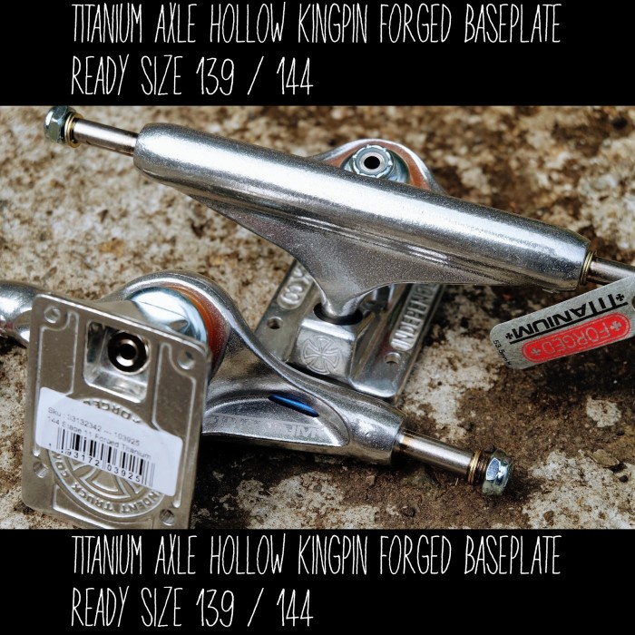 Terlaris Independent Titanium Truck Skateboard