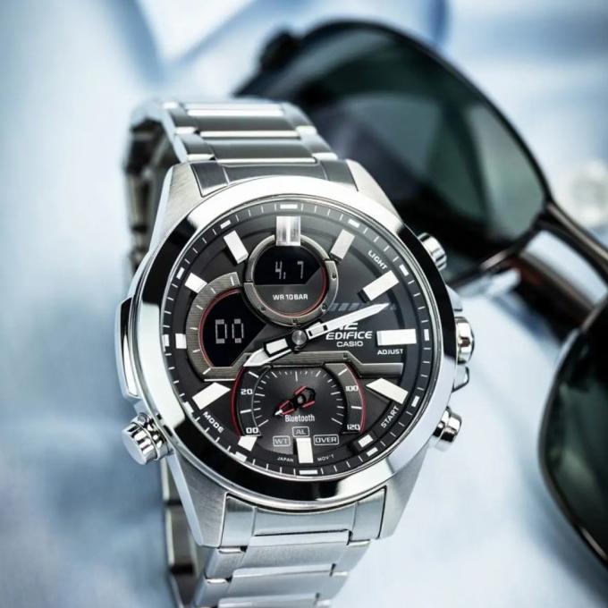 Jam Tangan Pria Casio Edifice Ecb-30D-1A Original | Bluetooth Connect Flyzzy.Store