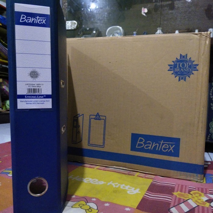 

Terlaris Ordner Bantex 1465-01 Biru Folio 7 Cm (Dus = 15 Pcs)(Promo Discount)