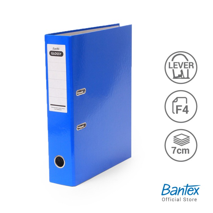 

Terlaris Bantex Lever Arch File Ordner Folio 7Cm Glossy Cobalt Blue #1441 11