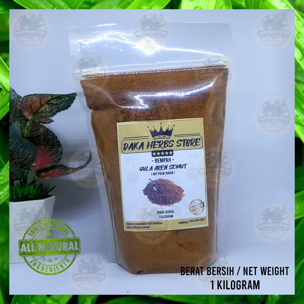 

Gula Aren Semut Murni (1 Kg)