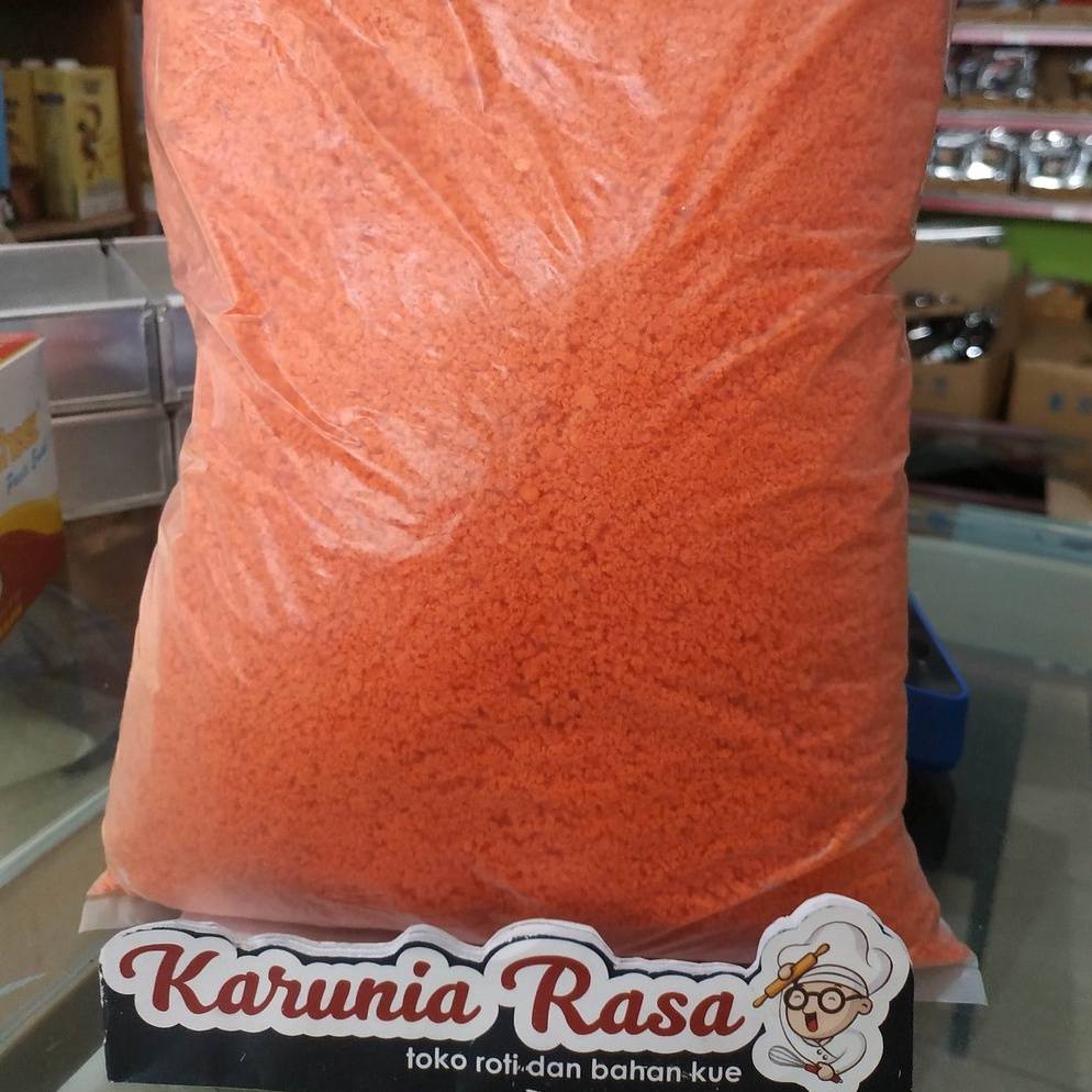 

Ready stock.. Tepung Panir Orange 1kg QVK