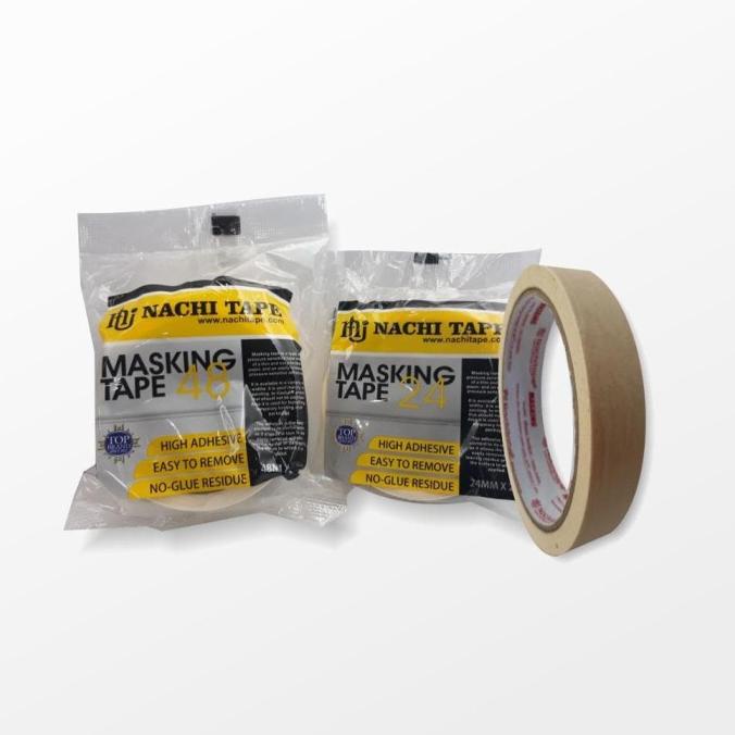 

Isolasi Kertas / Masking Tape Nachi 12 mm x 20 yard