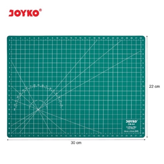 

Tren Kekinian Cutting Mat / Alas Potong Joyko CM-A4 / Cutting Pad Board Double-sided DIY Tool Cutting Board-Papan Pot 05L