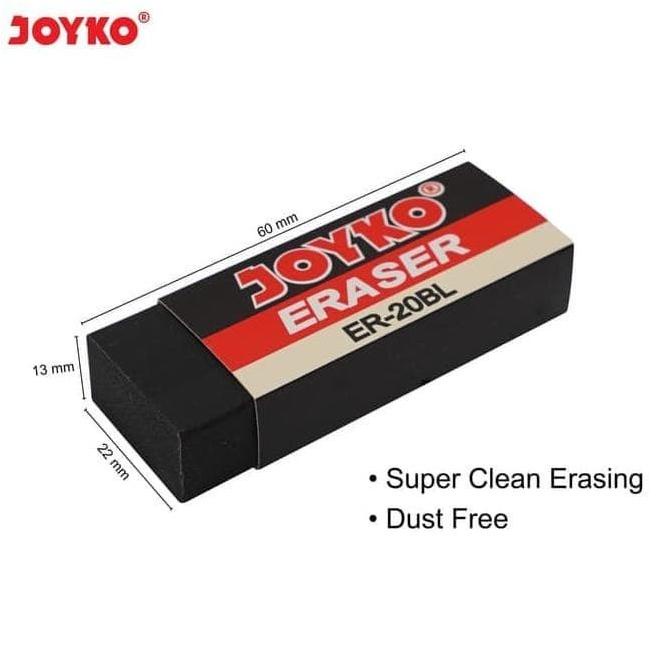 

Penghapus Eraser Joyko Hitam Besar ER-20BL sellanorimart