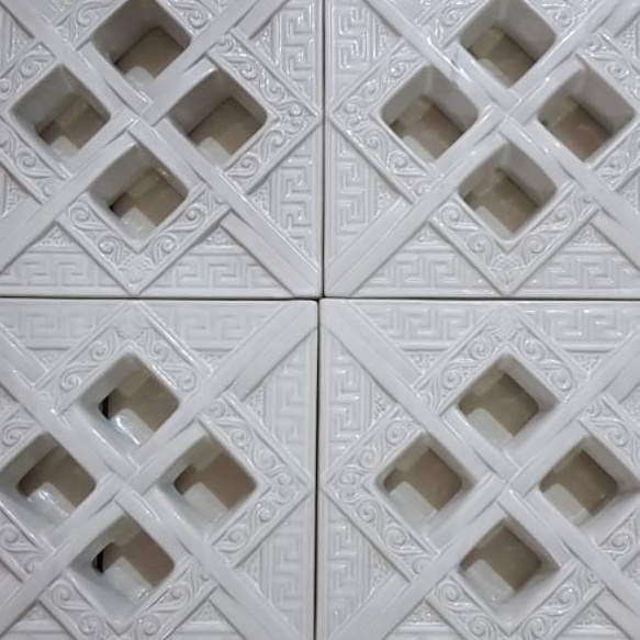 ➫✬✵ Roster lubang angin keramik diamond putih 20x20 Murah Banget