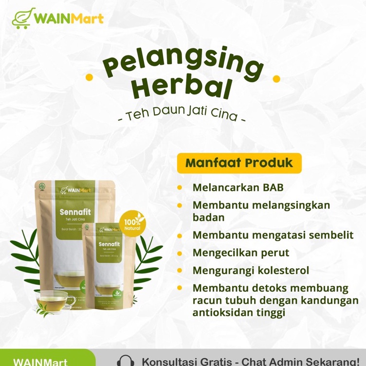 

STAR Slimming Tea Teh Pelangsing Teh Celup Daun Jati Cina Herbal Pelangsing Alami dan Peluntur Lemak Terampuh