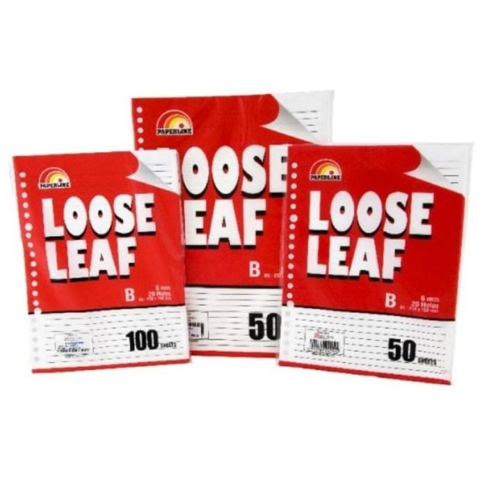 

Kertas Loose Leaf / File A5 50 Paperline / Big Boss