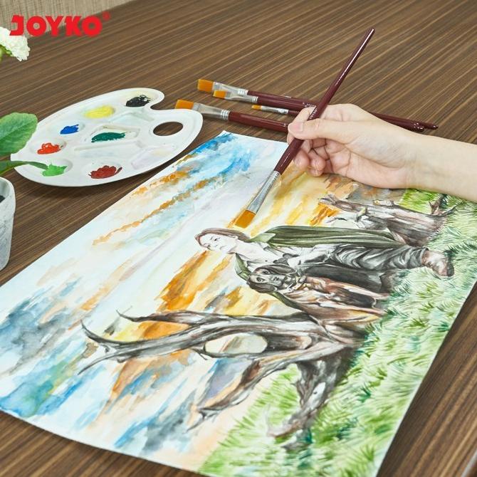 

Brush / Kuas Cat Air / Cat Minyak / Lukis / Acrylic Joyko BR-4
