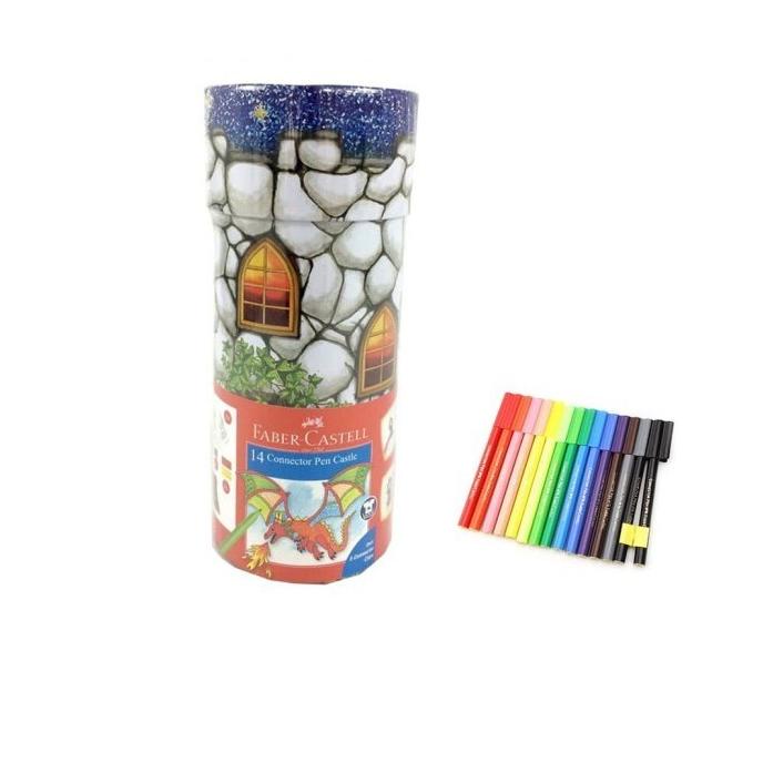 

Connector Pen Faber Castell Castle 14 Warna