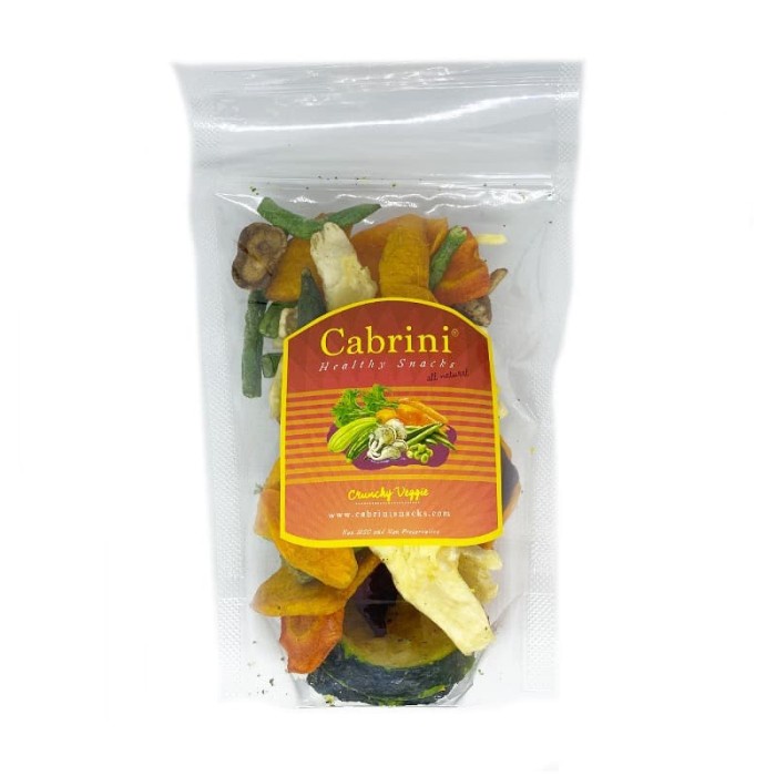 

Cabrini Healthy Snas Crunchy Veggie ( 80 Gram ) Keripik Sayur