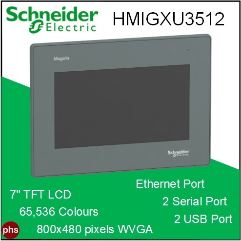 Terlaris Schneider Hmi Magelis Easy Gxu Hmigxu3512