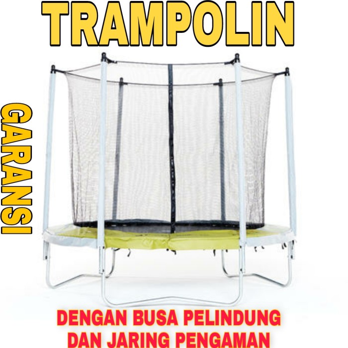 Terlaris Trampoline Trampolin Dewasa Anak Besar Garansi Olahraga Sport Game Ori