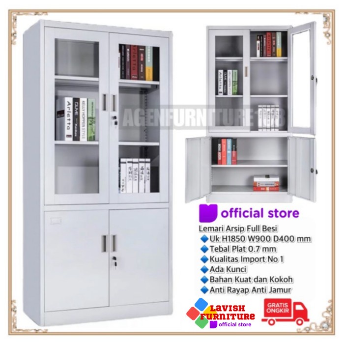 

Terlaris Lemari Arsip Kantor Full Besi Clla 2 Lavish Kualitas Import