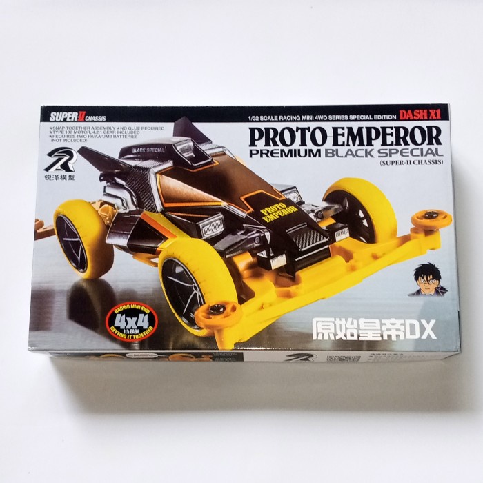 FLASH SALE TAMIYA MINI 4WD MERK DD RUIZE PROTO EMPEROR PREMIUM BLACK SPECIAL TERLARIS