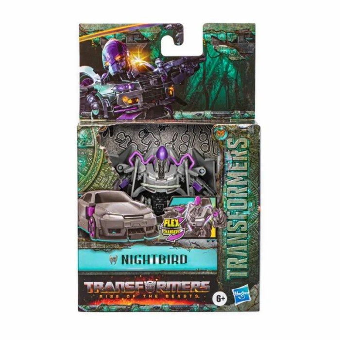 Transformers Rise of the Beasts Flex Changer Nightbird - TFOF4638