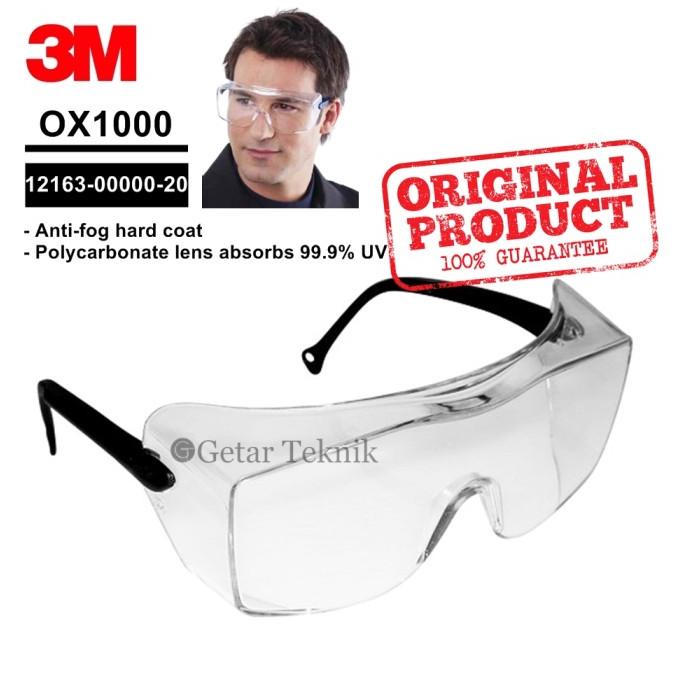 Ready COD  Kaca mata safety 3M OX1000 Protective Eyewear 2000 12163-00000-20