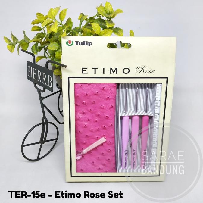 Tulip Etimo Rose Crochet Hooks Set