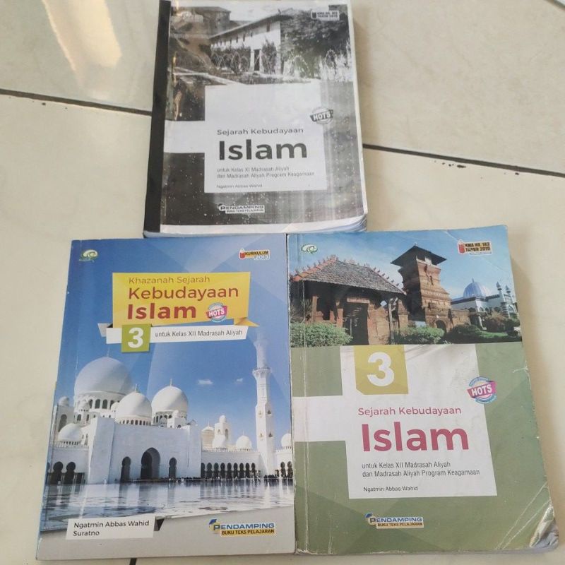 

(buku bekas/second) buku SKI kelas 11, 12 MA