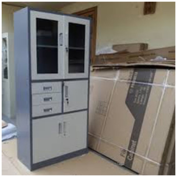 

Lemari Arsip Filling Cabinet Full Besi Plus Brankas Kualitas Import