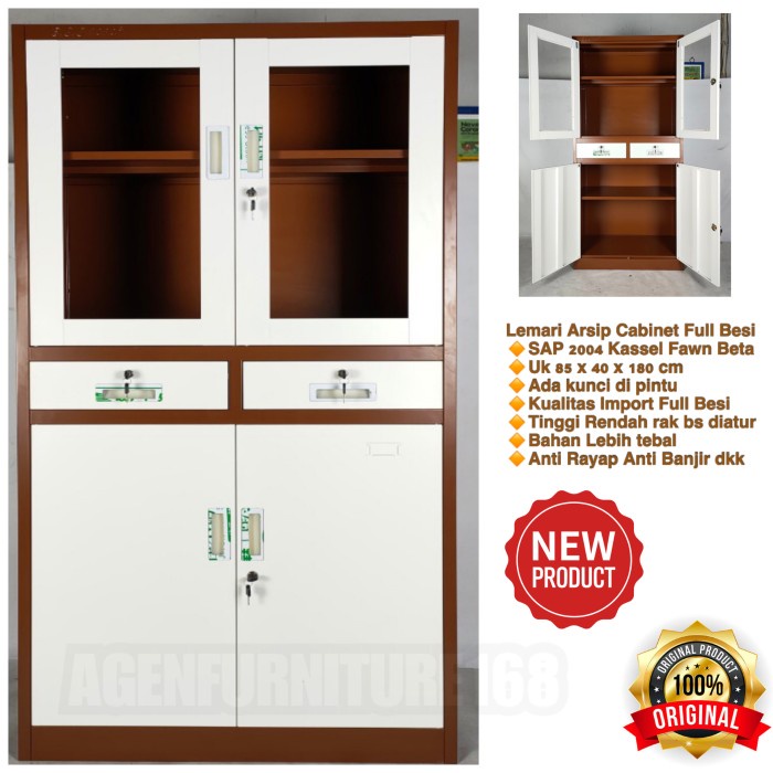 

Lemari Arsip Cabinet Full Besi Sap 2004 Kassel Fawn Beta