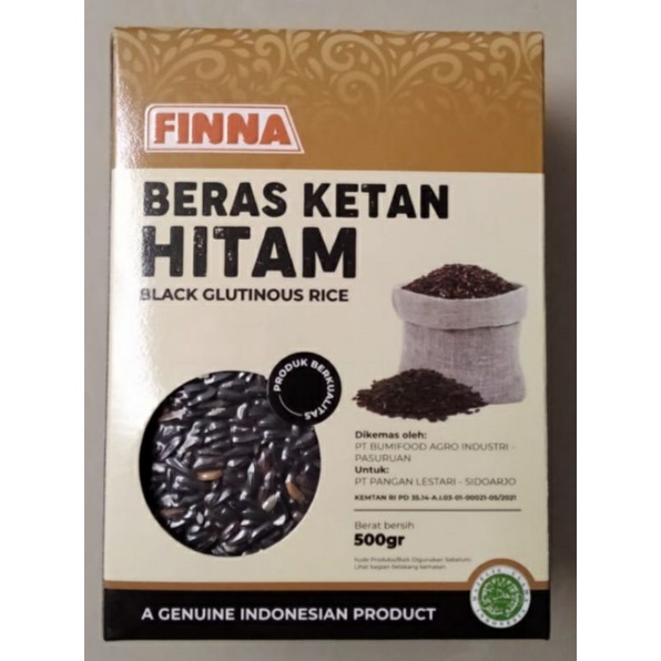 

Beras Ketan Hitam 500g FINNA