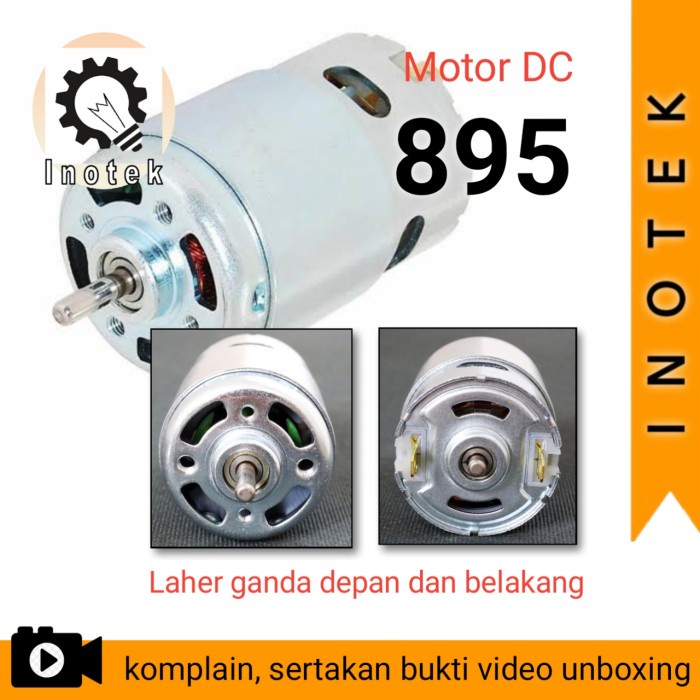 Motor DC 895 double ball bearing 368 watt