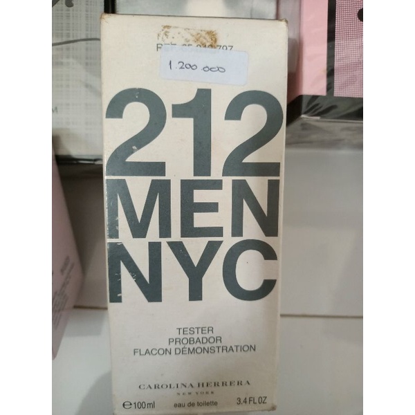 parfum 100% original 212 men NYC