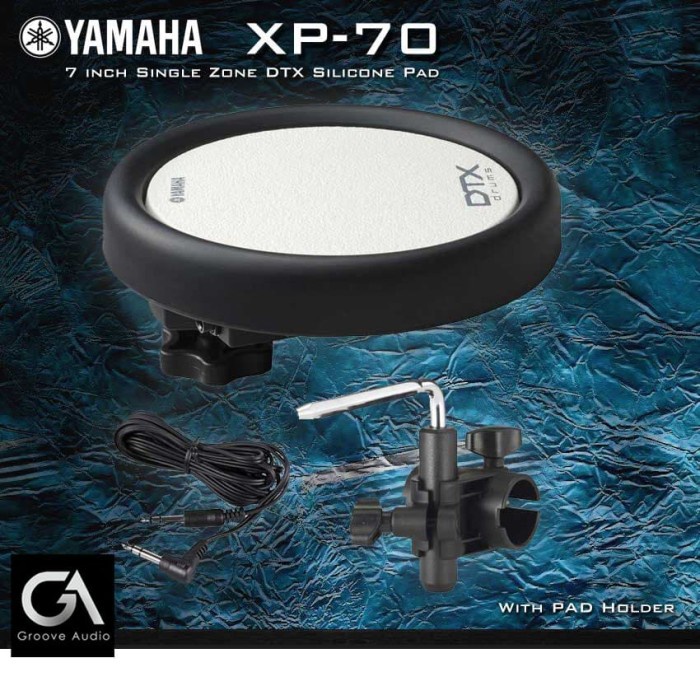 Yamaha DTX PAD XP70 + Tom Holder- XP 70 untuk Drum Elektrik