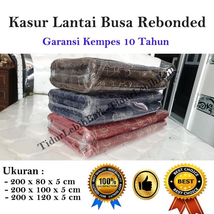 Kasur Lantai Rebonded Garansi 10 tahun (Density 60)