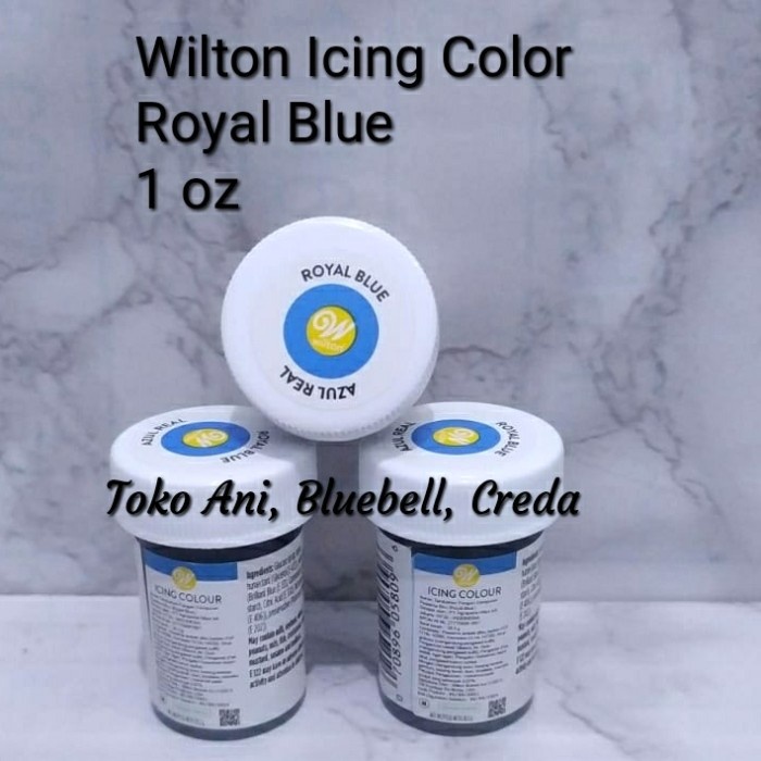 

Terlaris Colourfood Wilton Icing Color Royal Blue 1 Oz