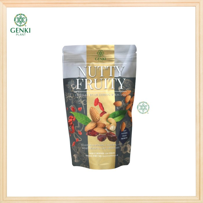 

Nutty Fruity / X Nut And Dried Fruit / Celan Kacang - 250 G