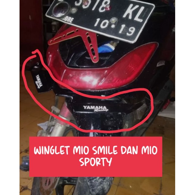 Winglet Mio sporty dan mio smile