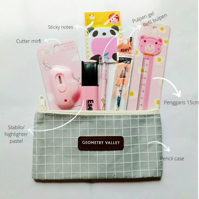 

SET ALAT TULIS 7 IN 1/PAKET ALAT TULIS 7 IN 1/SET STATIONARY FANCY/SET