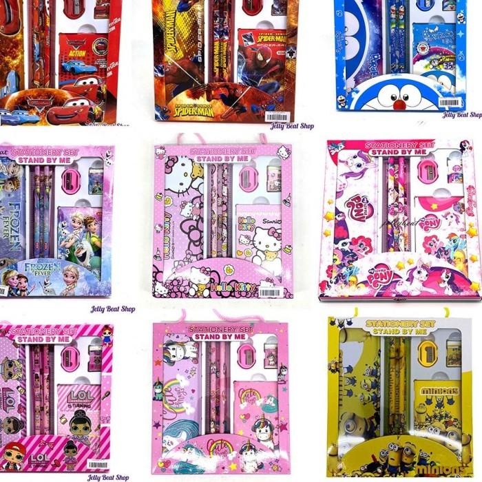 

XD231 PRODUK T7E0T STATIONERY SET PAKET ALAT TULIS KARAKTER 7 IN 1 ZSP