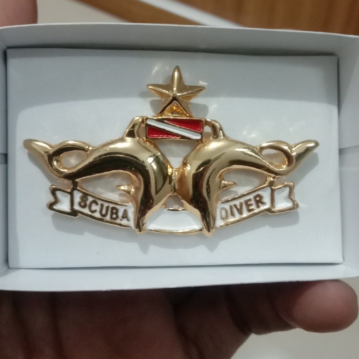 Terlaris Brevet Wing Scuba Diver