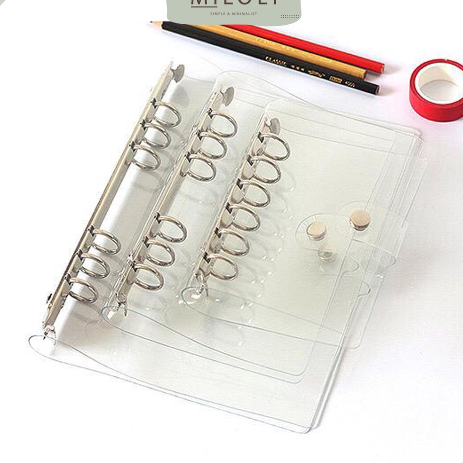 

Segera Miliki [MILOLI] Binder A5 Binder A6 Transparan - E0007