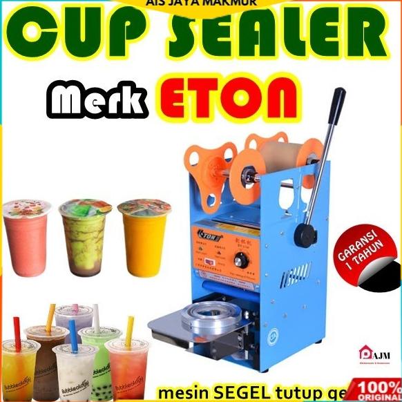 Baru Cup Sealer Getra / Cup Sealer Eton Alat Pres Plastik Pres Gelas J23X