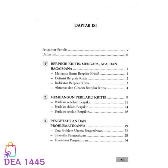 MUST HAVE BUKU THINKING SKILL PENGANTAR MENUJU BERPIKIR KRITIS - FAHRUDDIN FAIZ TERBARU