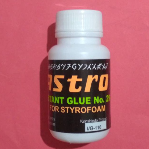 

Model terkini Lem Gabus aka Lem Styrofoam 110ml Astro LWI