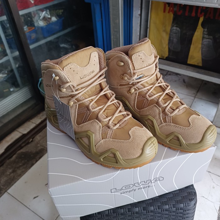 Terlaris Sepatu Tactical China Lowa Coyote Brown 6 Inch