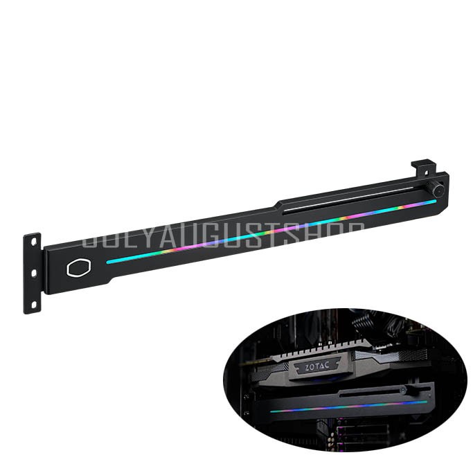 Cooler Master ELV8 VGA Holder - GPU BRACE WITH ARGB LIGHTING